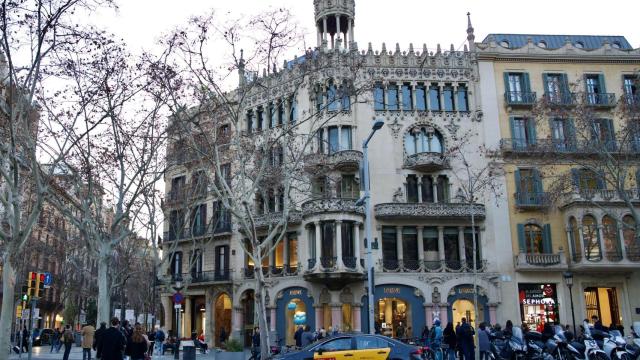 Casa Lleó i Morera, en el paseo de Gràcia