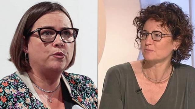 Yolanda Lejardi y Núria Nadal, ambas directivas en el ICS