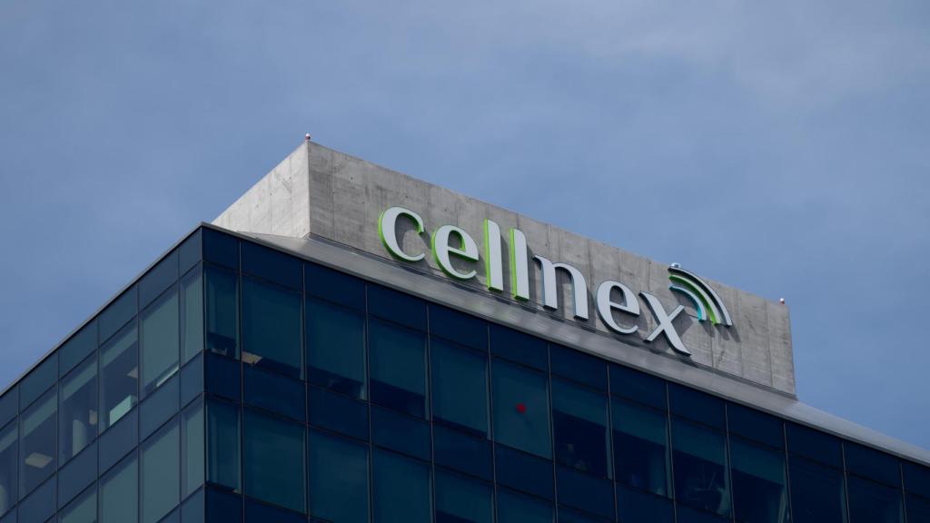 Exterior de la sede de Cellnex en Barcelona