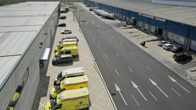 Sede de Ambulancias Egara en el CIM de Lleida