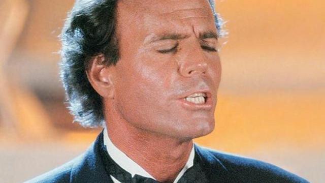 El cantante Julio Iglesias