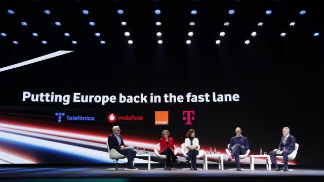 Los primeras espadas de Telefónica, Vodafone, Orange y Deutsche Telekom discuten en el MWC 2025