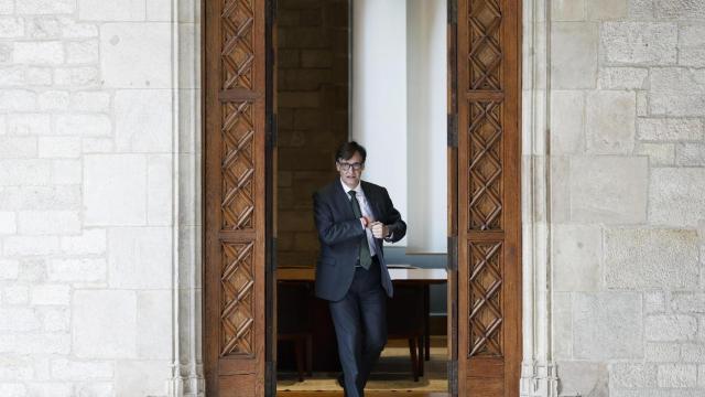 El presidente del Govern, Salvador Illa