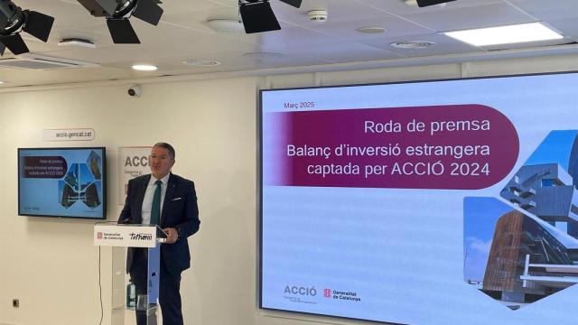 El conseller de Empresa y Trabajo de la Generalitat de Catalunya, Miquel Sàmper