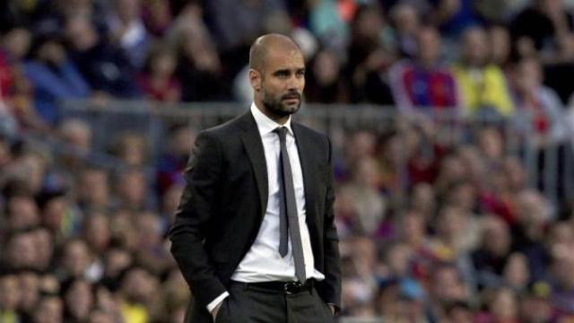 Pep Guardiola, en su etapa como entrenador del Barça