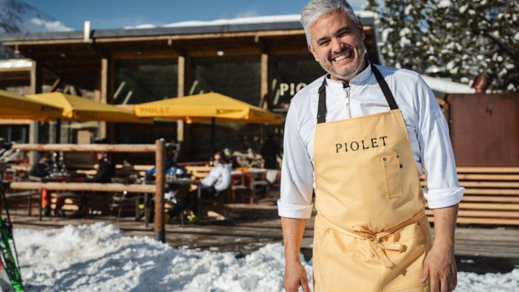 El cocinero Nandu Jubany, en Grandvalira