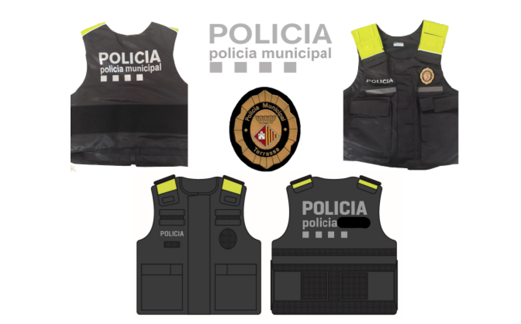 Prototipo de los chalecos antibalas