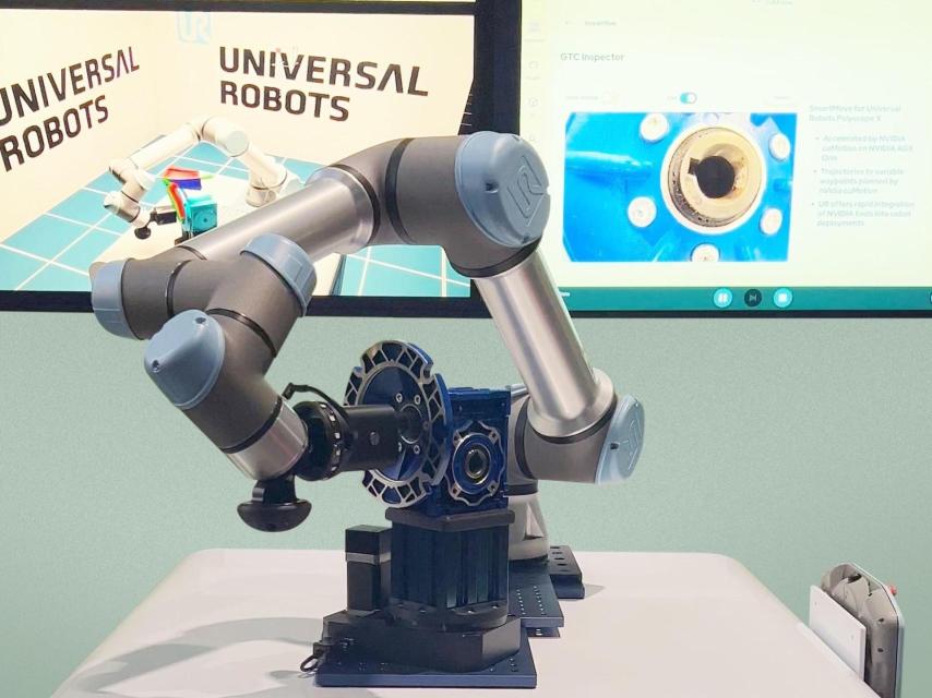 Universal Robots ha desarrollado con NVIDIA soluciones avanzadas de IA para mejorar el rendimiento de los cobots