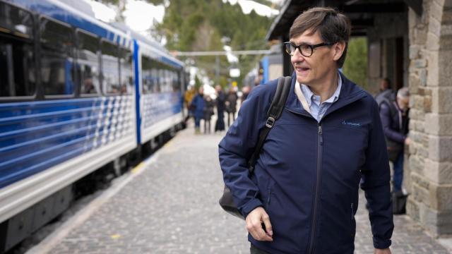 El presidente de la Generalitat de Cataluña, Salvador Illa