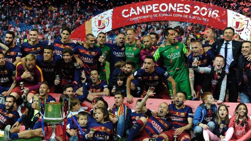 El Barça, campeón de la Copa del Rey de 2016