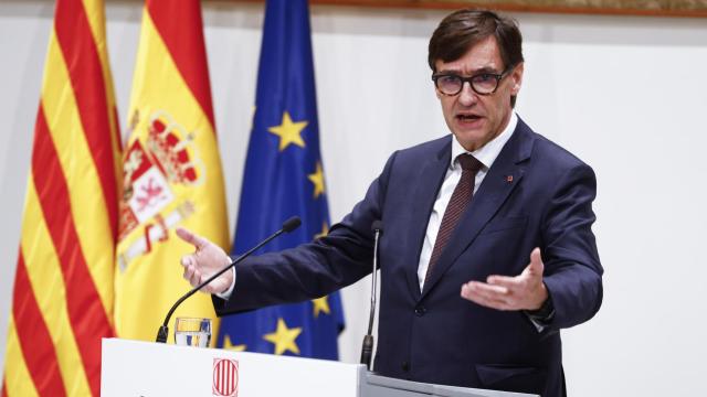 El presidente de la Generalitat, Salvador Illa