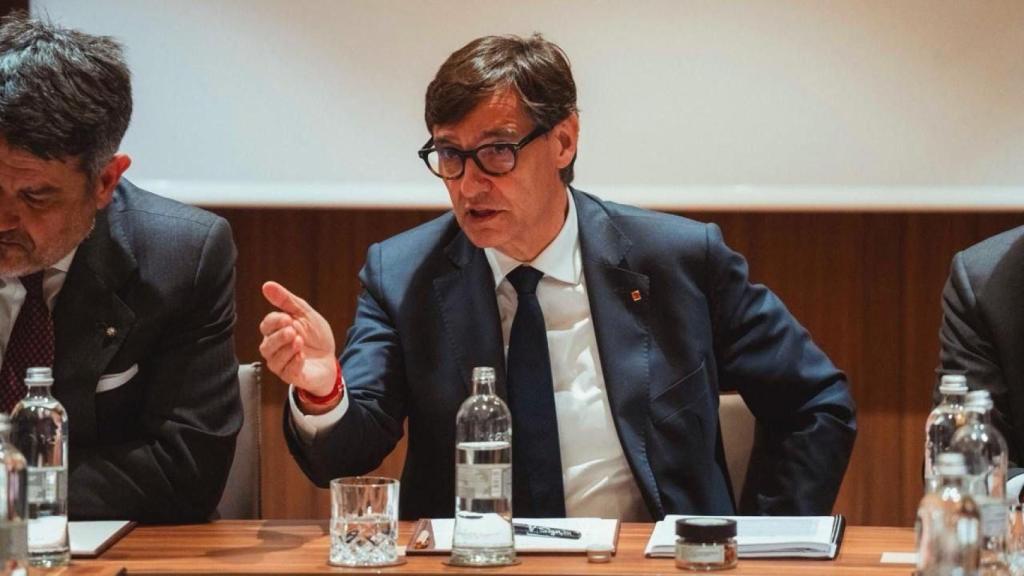 Salvador Illa, en las jornadas de trabajo en Milán