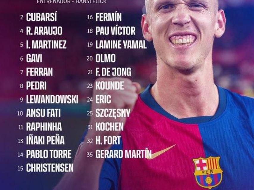 Convocatoria de Flick para el Borussia Dortmund-Barça
