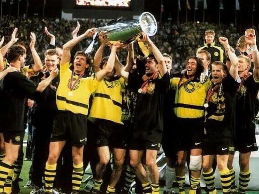 El Borussia Dortmund, campeón de Europa de 1997
