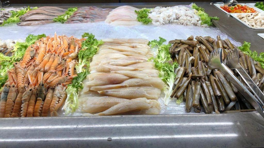 Mariscos de Oki Wok