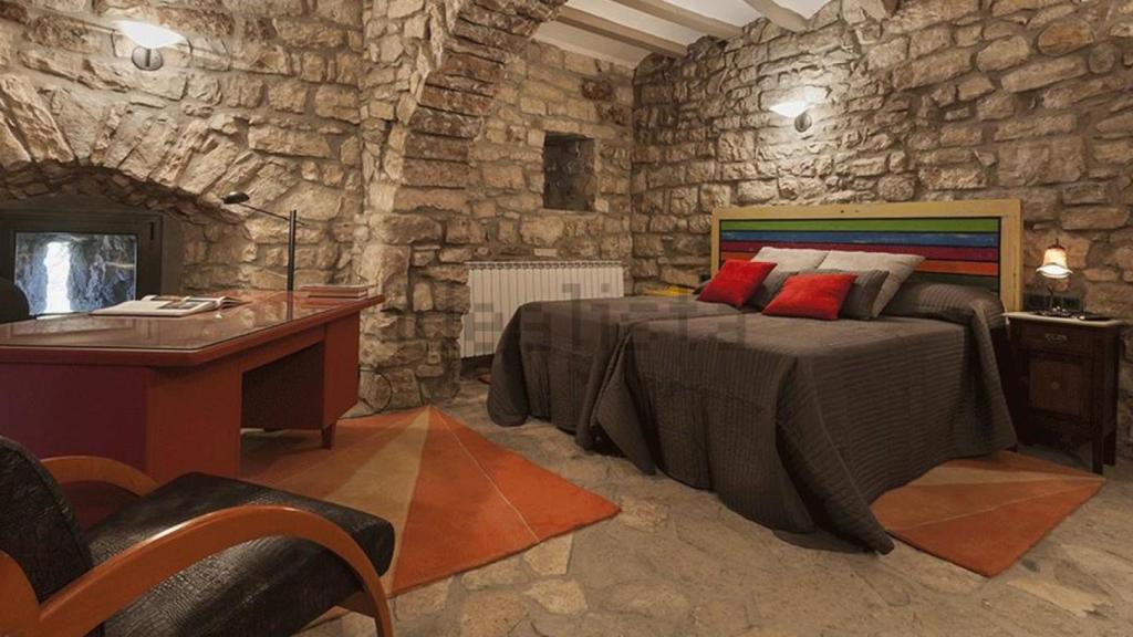 Habitación del castillo de Cervera