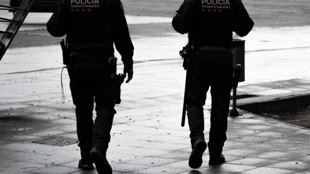 Agentes de la Área Regional de Recursos Operativos (ARRO) de los mossos