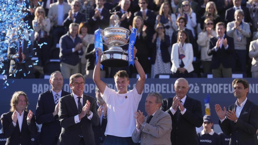 La entrega de trofeos del Torneo Conde de Godó