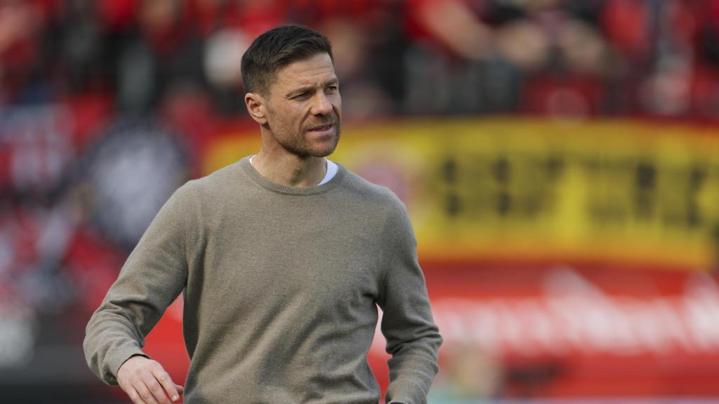 Xabi Alonso, entrenador del Bayer Leverkusen