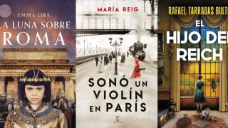 Tres libros de ficción histórica para este Sant Jordi