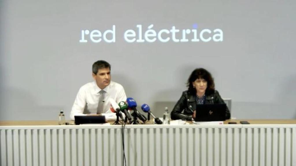 Eduardo Prieto, director de Operaciones de Red Eléctrica, en rueda de prensa tras el apagón