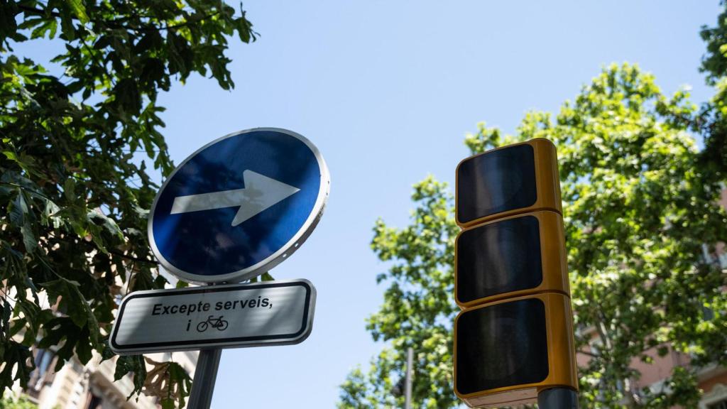 Barcelona durante el apagón