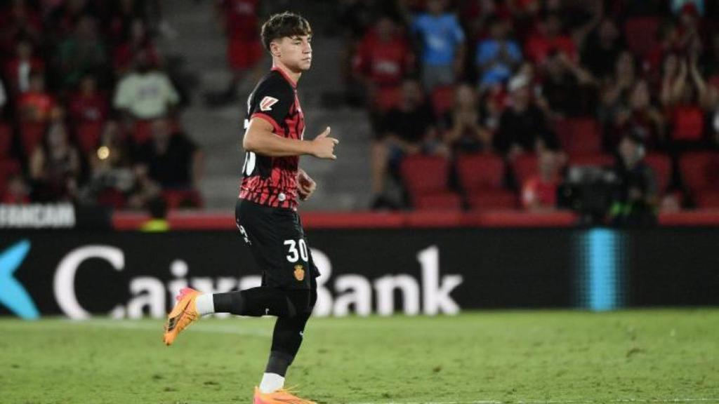 Domènech, delantero del Mallorca
