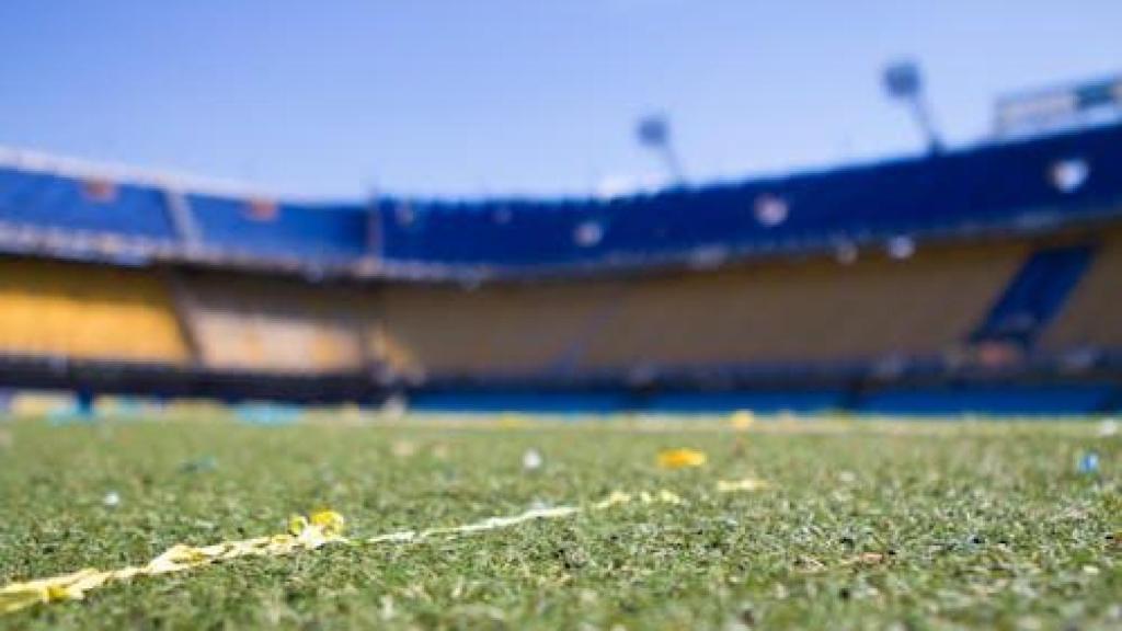 Imagen de archivo de un campo de fútbol