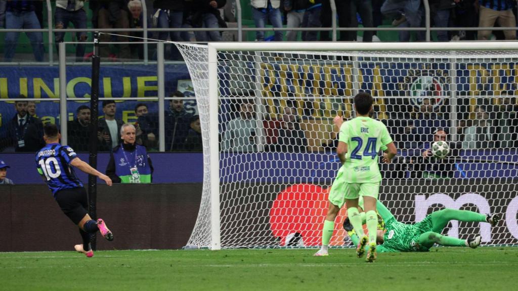 Lautaro Martínez abre la lata del Inter-Barça de la Champions League
