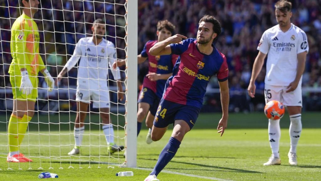 Éric García marca el primer gol del Barça