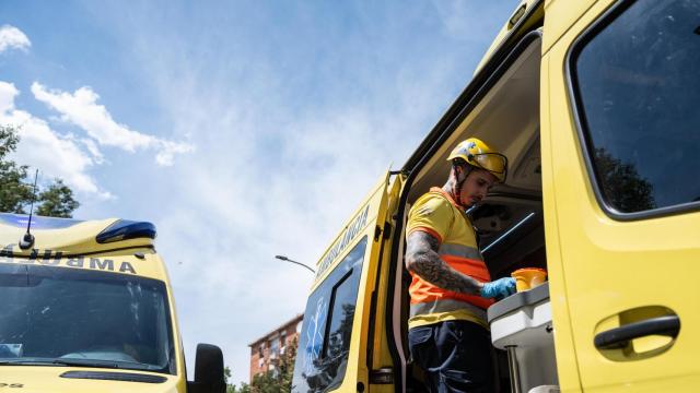 Una unidad del Sistema d'Emergències Mèdiques (SEM)