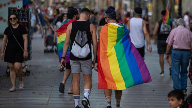 Imagen de una manifestación del Orgullo LGBTI en Barcelona
