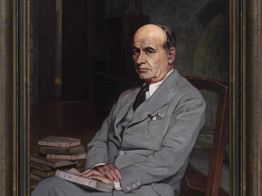 Retrato de Ortega y Gasset de Ignacio Zuloaga y Zabaleta