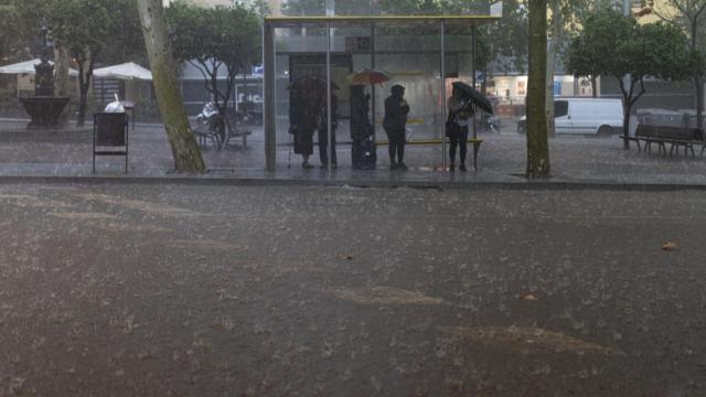 Tormenta en Cataluña