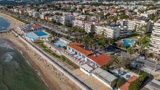 Vista aérea del Club de Mar de Sitges