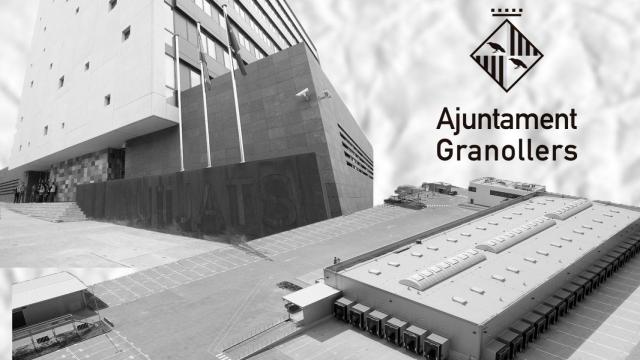 Juzgados de Granollers con un polígono industrial de fondo