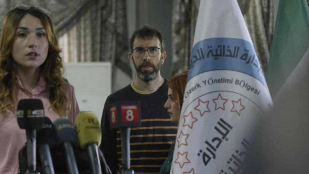 Oleguer Presas, exjugador del Barça y entrenador en las escuelas de fútbol comunitario abiertas en Siria y el Kurdistán iraquí