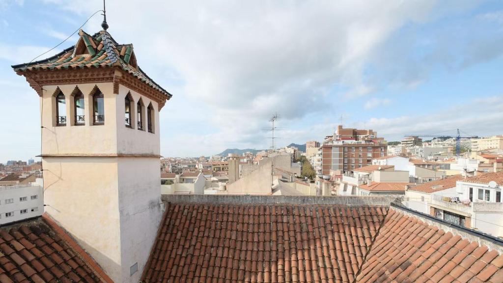 Techo de la Casa Coll i Regàs