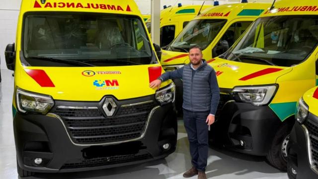 Cristian Tenorio, administrador de Ambulancias Tenorio