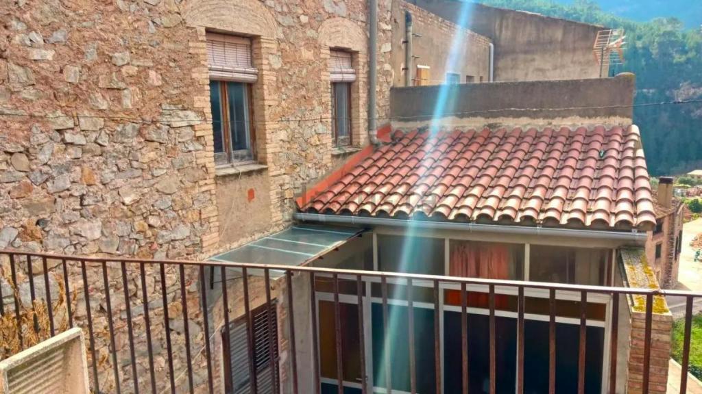 Balcón de una casa