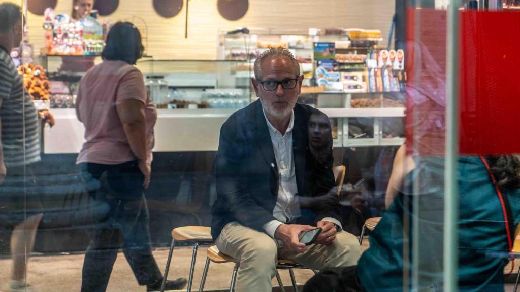 Óscar Ubide, gerente de los comerciantes, esta semana