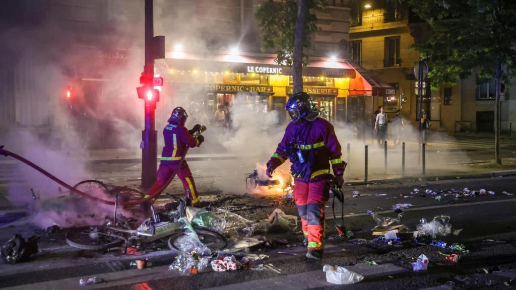 Incidentes en París tras la victoria del PSG