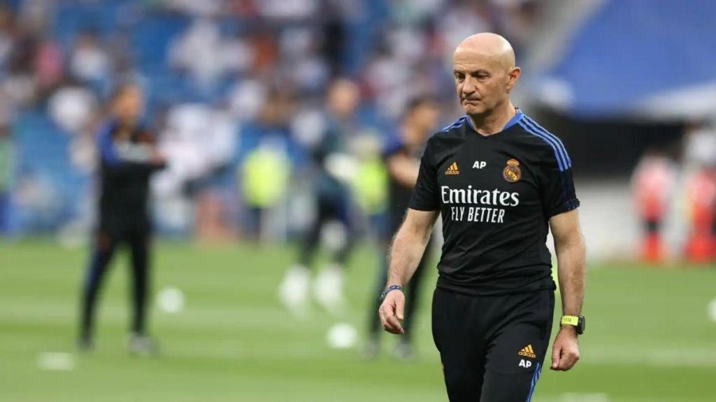 Pintus, preparador físico del Real Madrid, en una imagen de archivo