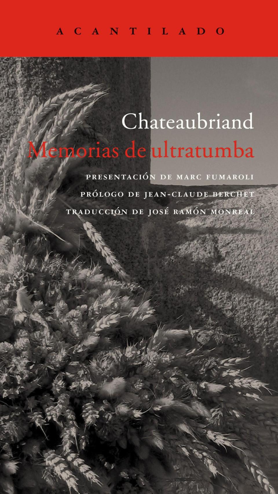 'Memorias de ultratumba'