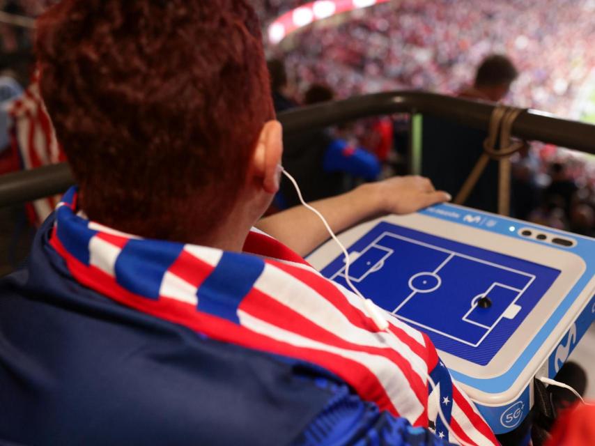 Esta experiencia inmersiva ha permitido seguir un partido fútbol de un modo innovador en un estadio en España