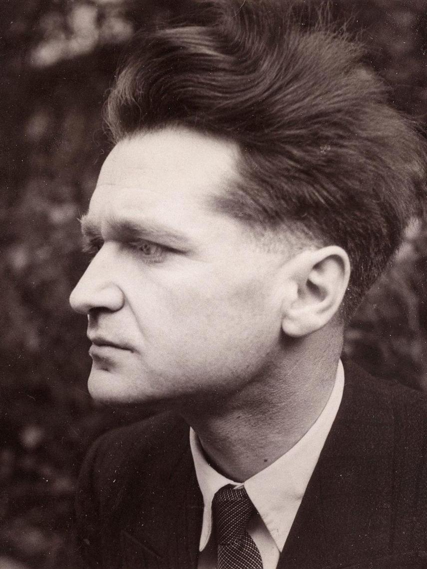 Cioran en 1947 en Rumanía, antes de establecerse en París