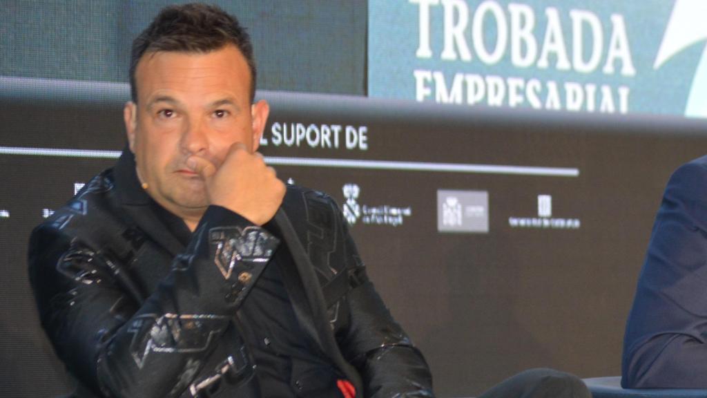 José Elías, presidente de Audax Renovables, en un acto público este año