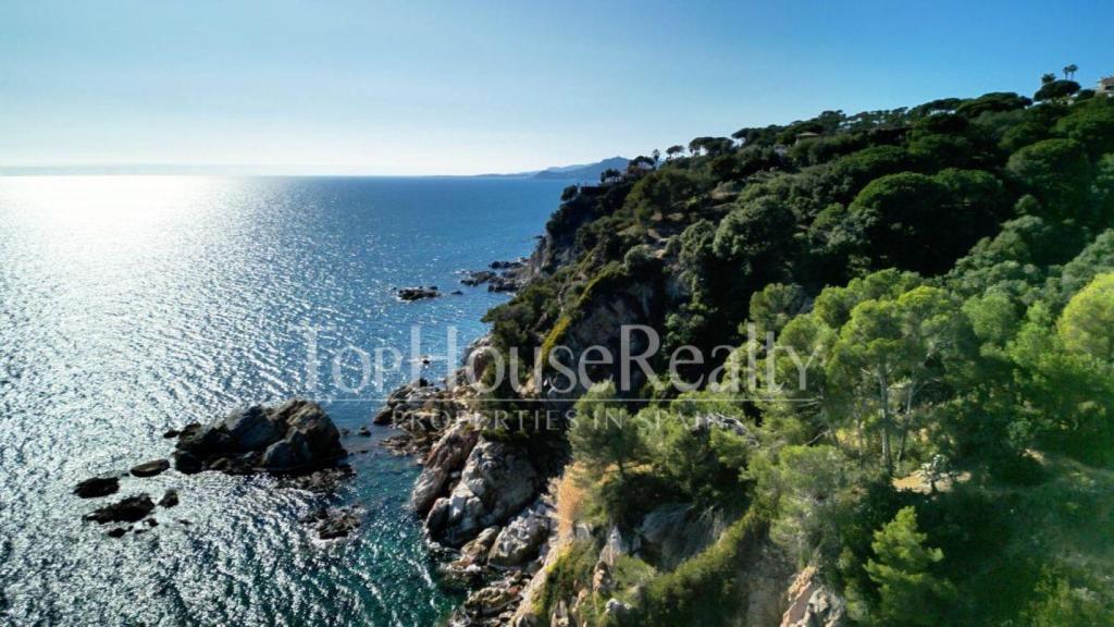Vistas desde una mansión de Lloret