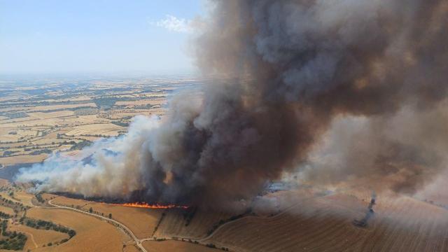 El incendio de Granyera de Segarra