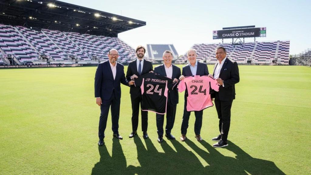 El Inter Miami anuncia la alianza comercial con JPMorgan Chase